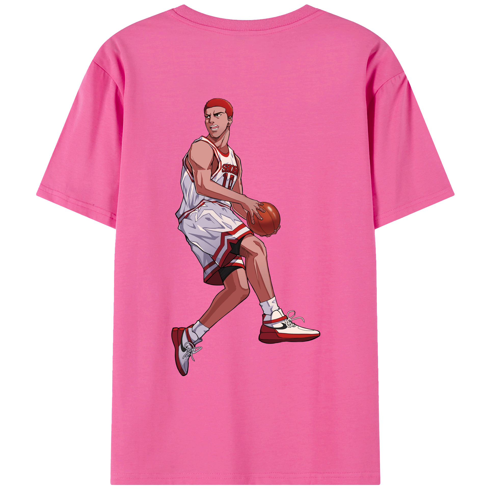 （画像用） SLAM DUNK／スラムダンク レディース半袖Tシャツ(バックプリント)